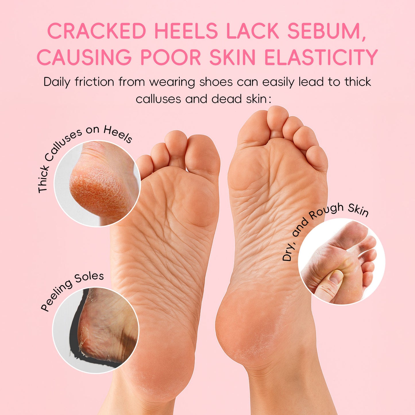 LAIKOU Heel Repair Stick - 7 Day Baby Soft Feet