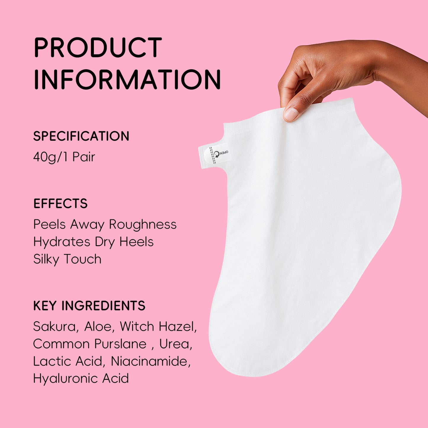 LAIKOU Foot Peeling Mask - 1 Use Baby Feet