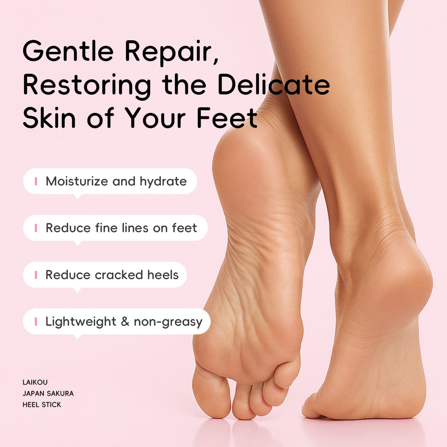 LAIKOU Heel Repair Stick - 7 Day Baby Soft Feet