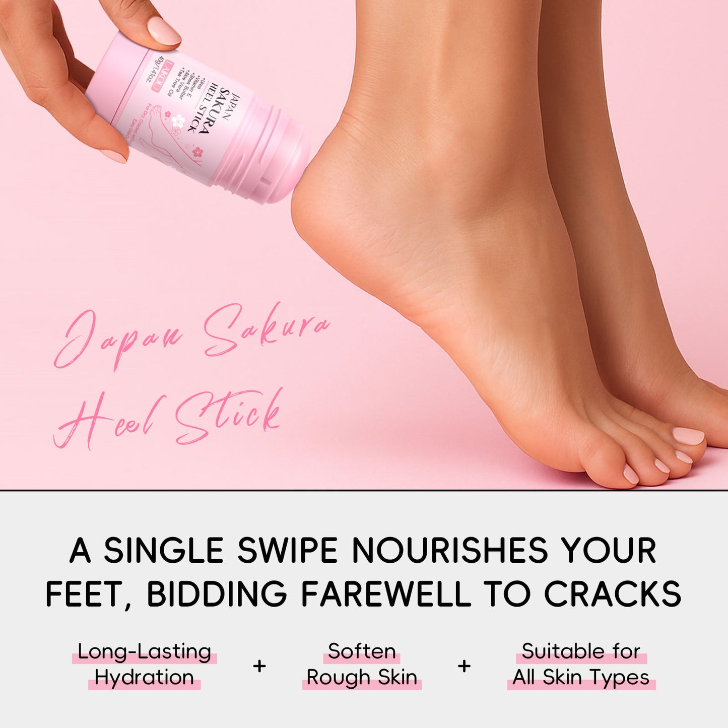 LAIKOU Heel Repair Stick - 7 Day Baby Soft Feet